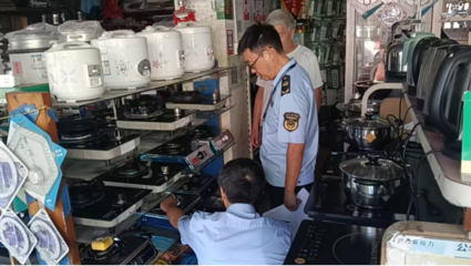 筑牢安全防线 五河县加强燃气灶管阀监督检查，规范家用电器零配件销售